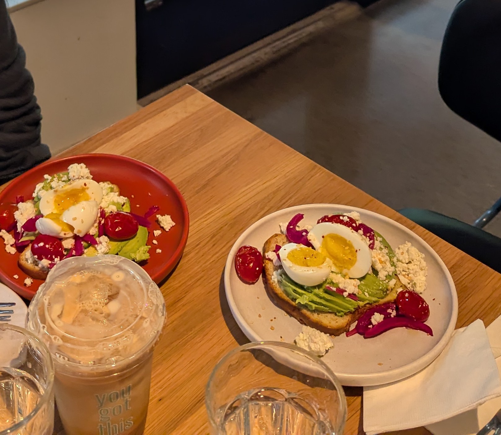 Gluten Free Avocado Toast from Revival Cafe